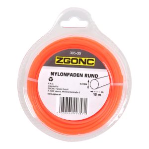 Zgonc 15 m Nylonfaden rund 2,4 mm Zgonc 15 m Nylonfaden rund 2,4 mm