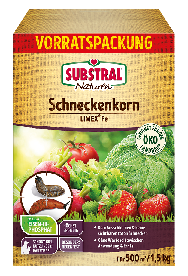 SUBSTRAL Schneckenkorn Limex Fe 1,5kg