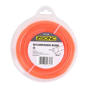 Zgonc 60 m Nylonfaden rund 3,0 mm Zgonc 60 m Nylonfaden rund 3,0 mm