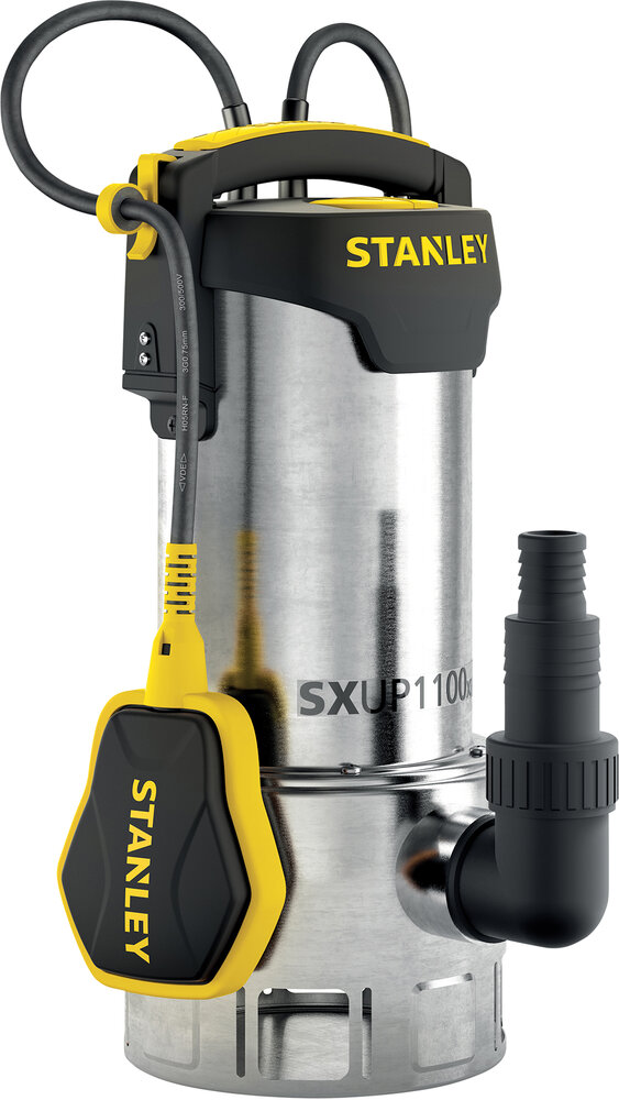 STANLEY Edelstahl-Abwasser-Tauchpumpe SXUP1100XDE