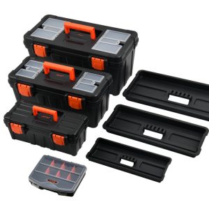 TACTIX Werkzeugkoffer-Set 3 tlg.