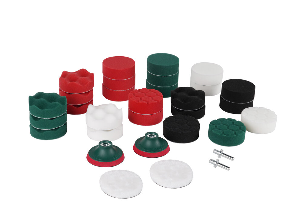 KRAFTBOX PROFESSIONAL Kfz-Polier und Schwamm-Set 31 tlg.