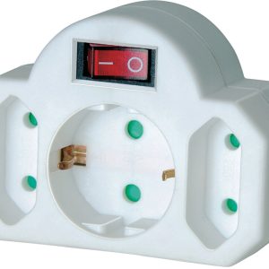 BRENNENSTUHL 3-fach-Adapterstecker mit Schalter BRENNENSTUHL 3-fach-Adapterstecker mit Schalter