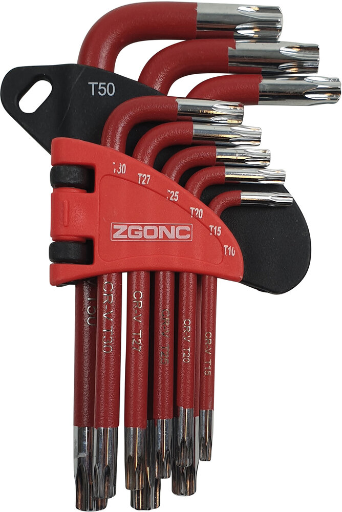 YPL Torx-Winkelschlüsselsatz 9-tlg.