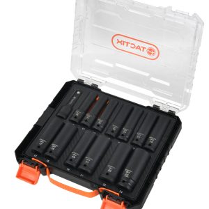 TACTIX Schlagnuss-Satz 1/2" 14-tlg.