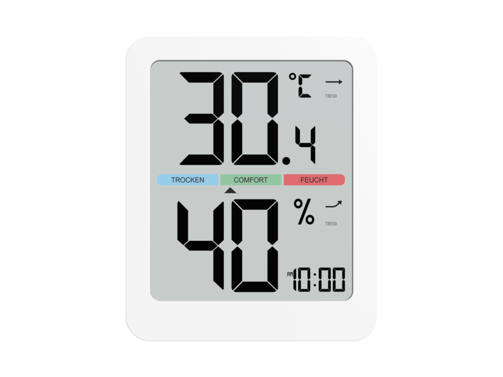 YPL Hygro- und Thermometer Tendenz