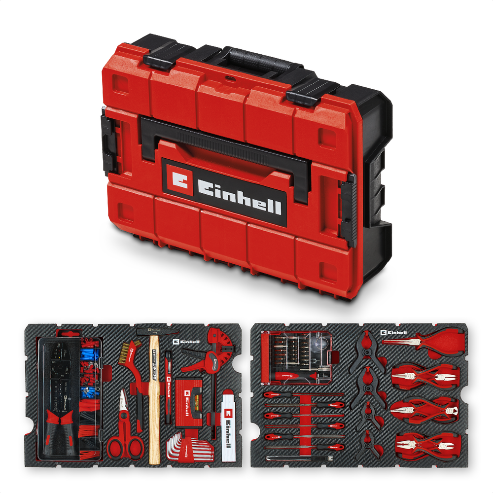 EINHELL Werkzeugkoffer Hobby E-Case 153-tlg.