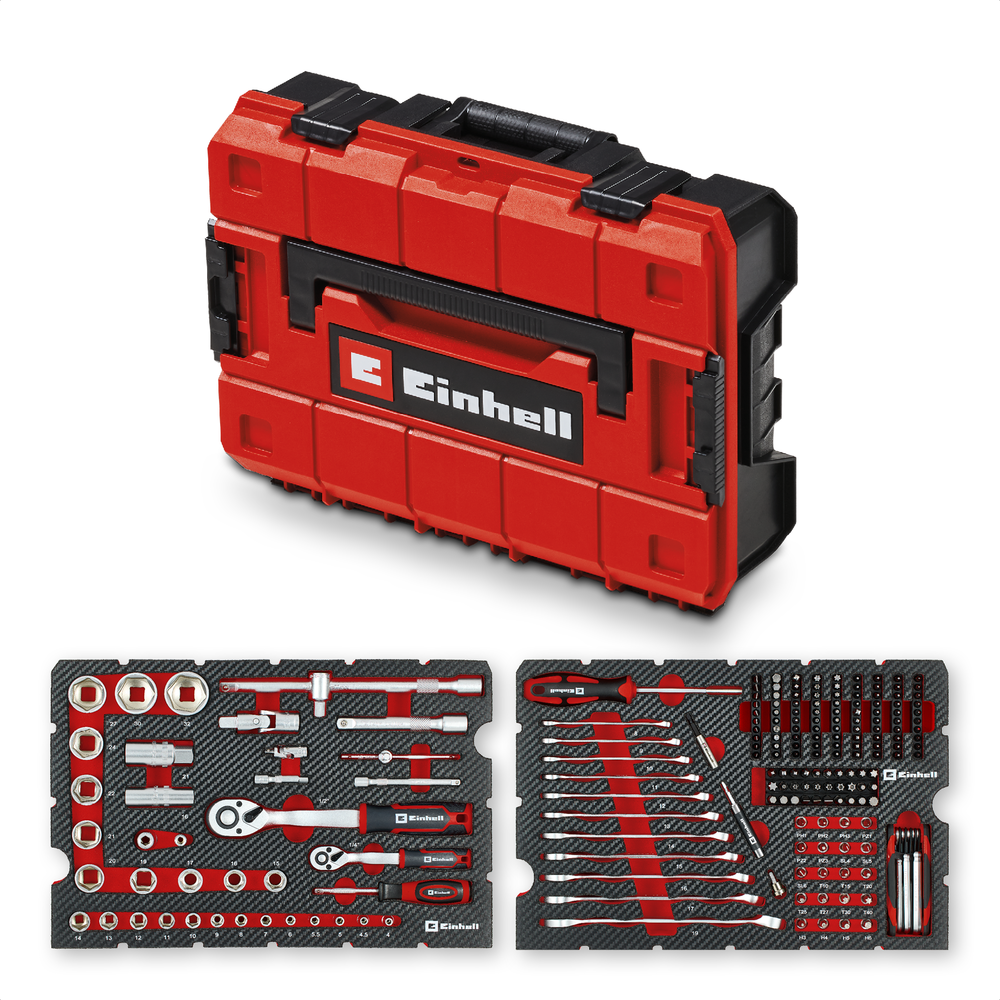 EINHELL Werkzeugkoffer Allrounder E-Case 201-tlg.