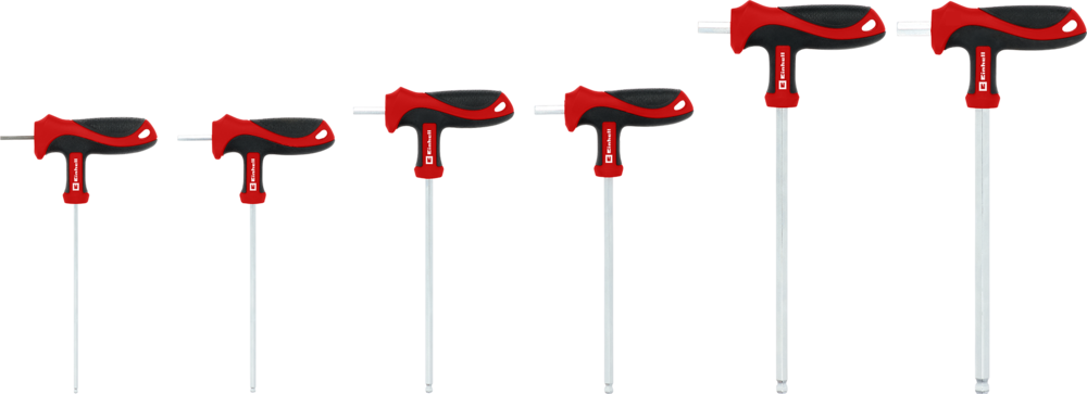 EINHELL PROFESSIONAL T-Griff-Schraubendreher-Set, 6-tlg.