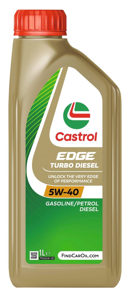 CASTROL Motoröl Edge Diesel 5W-40 1 l