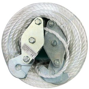 KRAFTBOX PROFESSIONAL Hand-Flaschenzug 20 m x 4,5 mm Ø