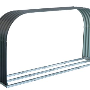 YPL Kaminholzregal oval 212 x 111 x 40 cm