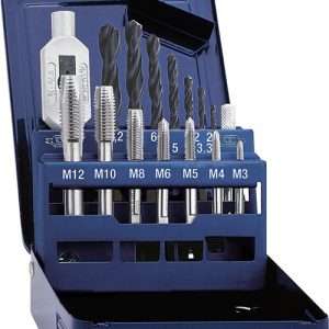 EXACT HSS-Einschnitt-Gewindebohrer-Satz 15-tlg. EXACT HSS-Einschnitt-Gewindebohrer-Satz 15-tlg.