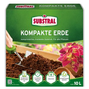 SUBSTRAL Kompakte Blumenerde – 10 Liter SUBSTRAL Kompakte Blumenerde – 10 Liter