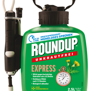 ROUNDUP Unkrautfrei Express Drucksprüher & Fertigmischung ROUNDUP Unkrautfrei Express Drucksprüher & Fertigmischung