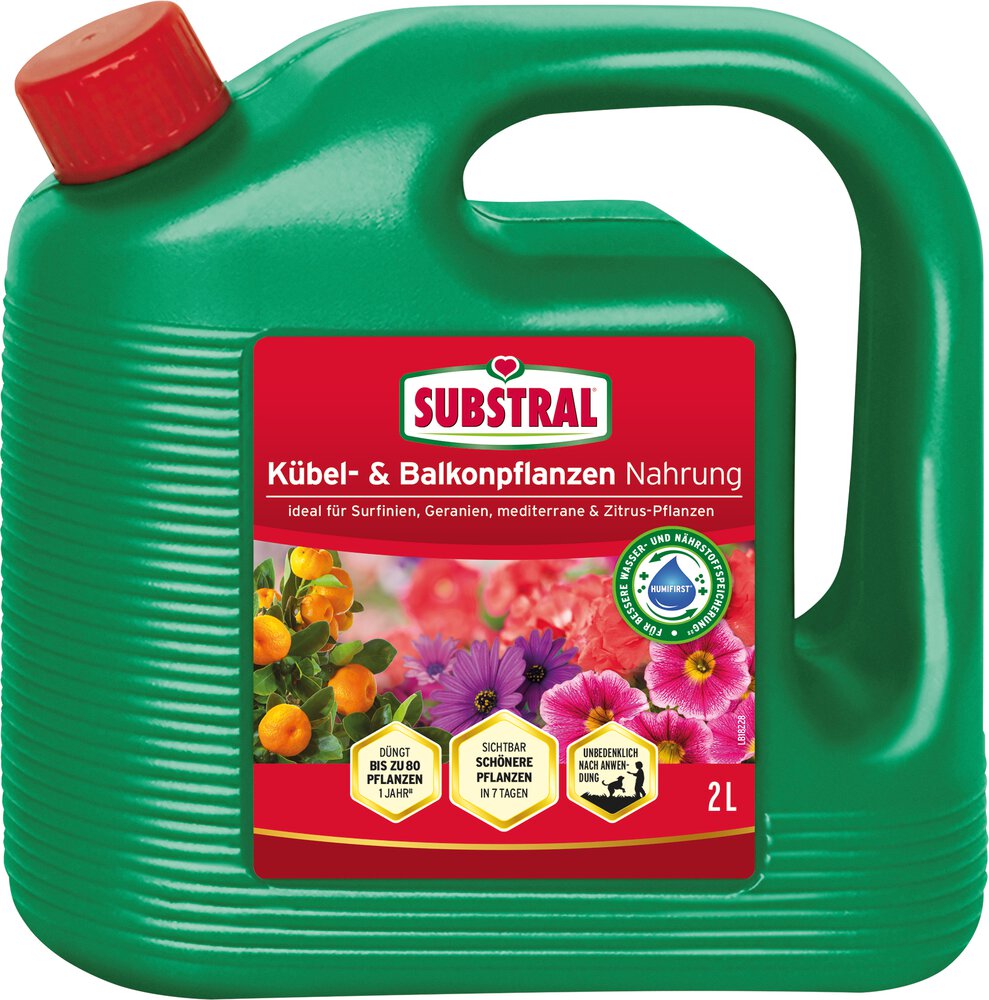 SUBSTRAL Kübel- & Balkonpflanzen 2L