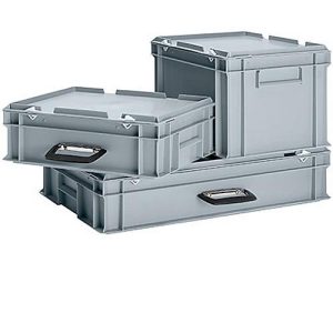 3er-Set Koffer aus Polypropylen, 23 l, 25 l und 31 l