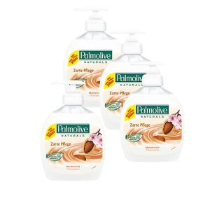 3x Flüssigseife Palmolive ‚Naturals‘ mit Mandelmilch + 1 gratis 3x Flüssigseife Palmolive ‚Naturals‘ mit Mandelmilch + 1 gratis