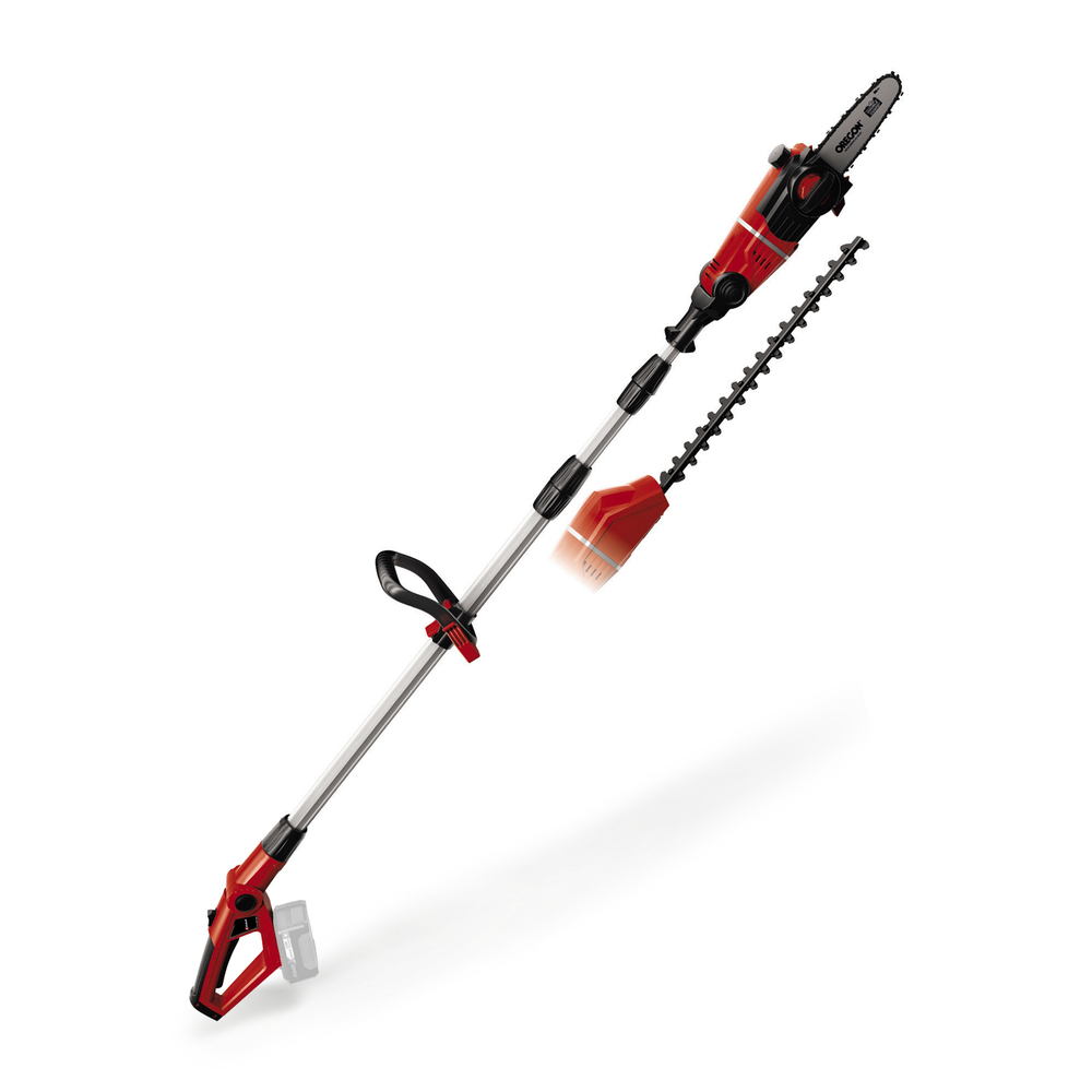 EINHELL Akku-Multi-Gartengerät GE-HC 18Li T Set, Power X-Change