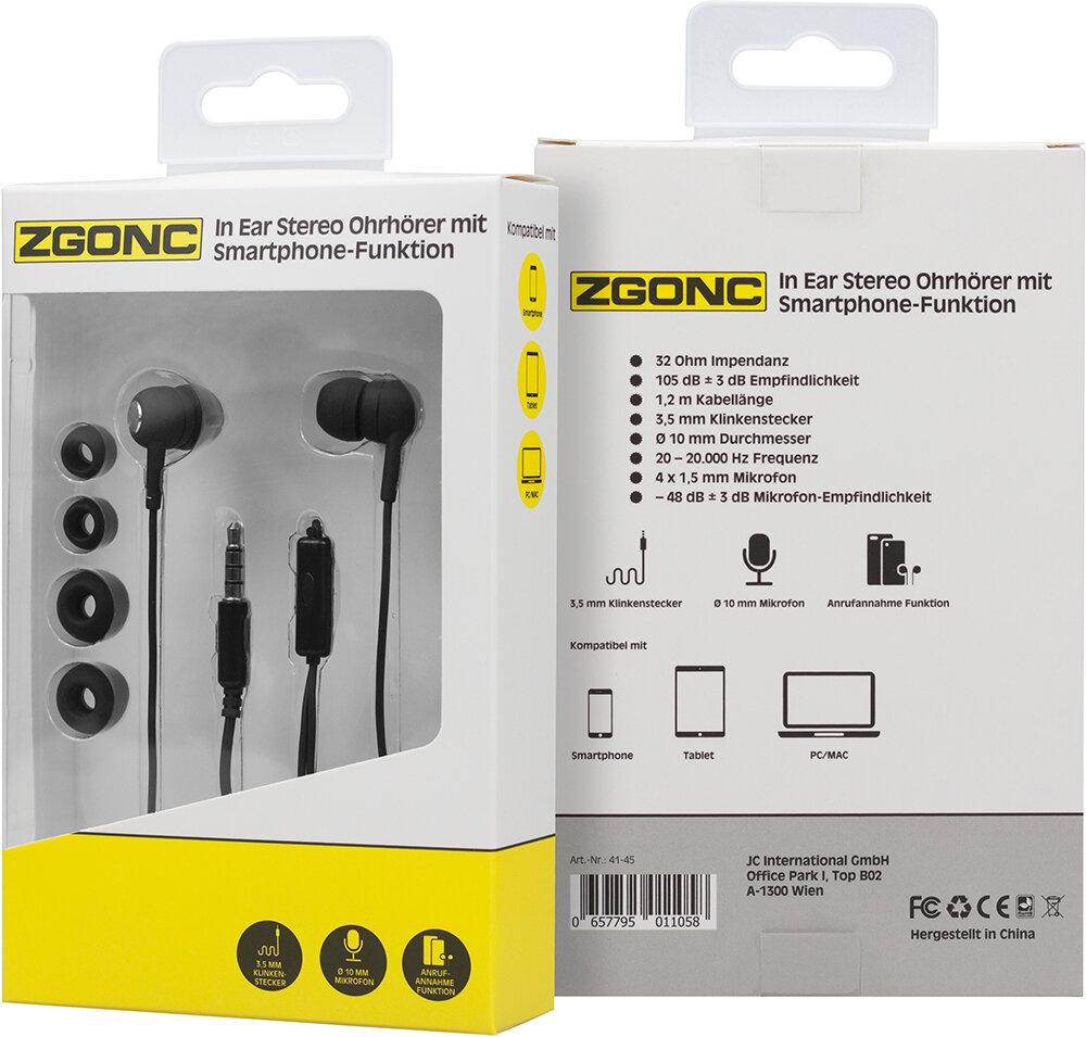 Zgonc In-Ear-Kopfhörer