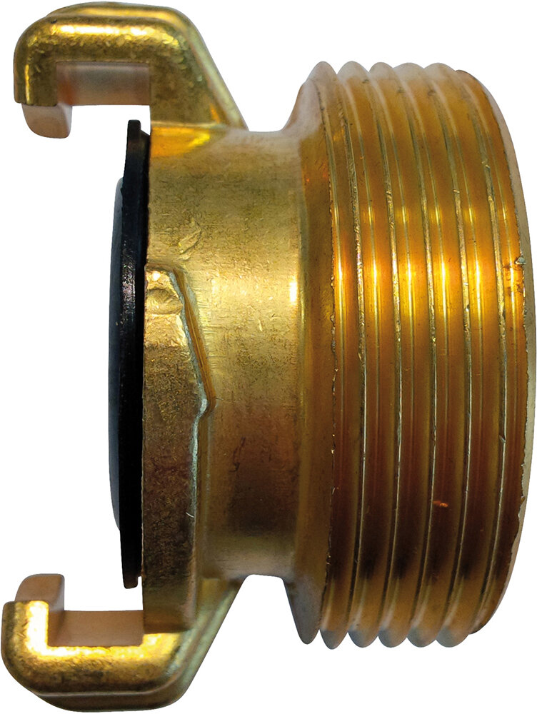 PETZETAKIS Kupplung 6/4" AG Messing