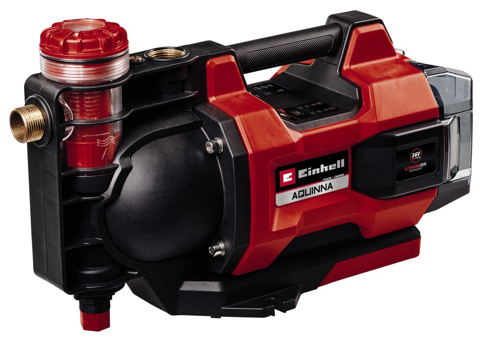 EINHELL Akku-Gartenpumpe AQUINNA 36/38 F LED AUTOMATIC
