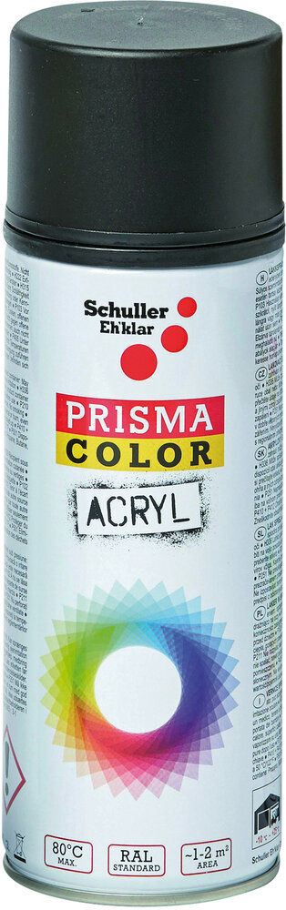 SCHULLER Eh'klar Acryllack-Spray schwarz matt 400 ml