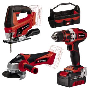 EINHELL Maschinen-Set TE-TK 18/3 Li (JS+CD+AG) EINHELL Maschinen-Set TE-TK 18/3 Li (JS+CD+AG)