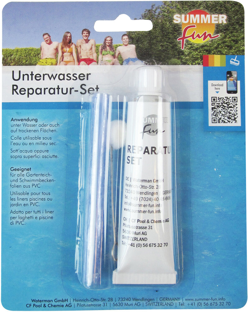 POOLCARE Reparatur-Set Kleber 2-tlg.