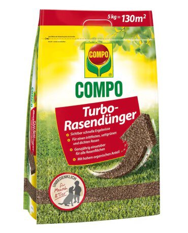 COMPO Turbo Rasendünger 5kg