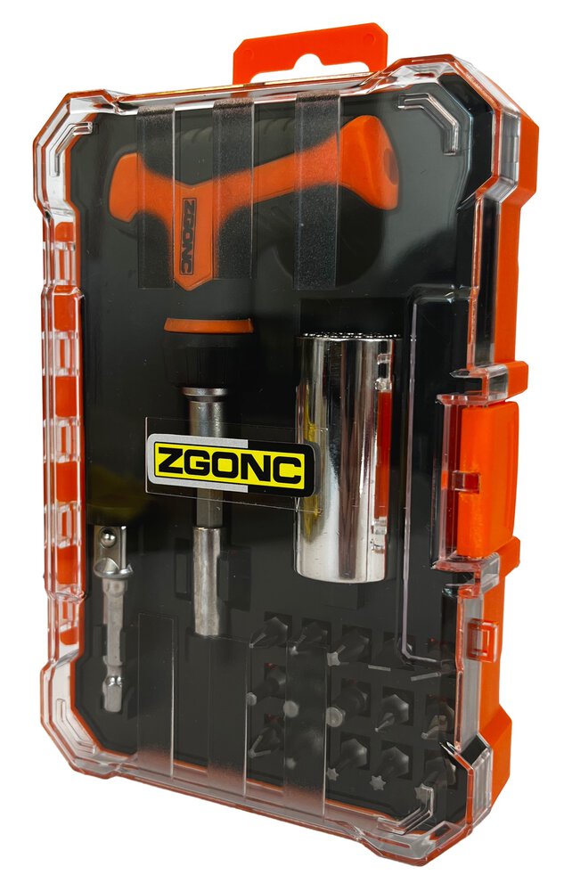 Zgonc T-Griff-Set 19 tlg. Multi-Nuss