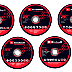 EINHELL 5-tlg. Trennscheiben-Set 76 mm EINHELL 5-tlg. Trennscheiben-Set 76 mm