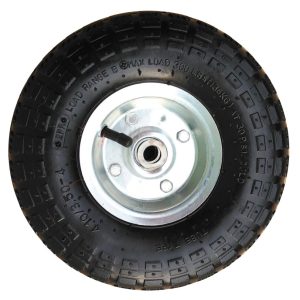 CPC Luftrad zu Holzsackrodel 260 x 80 mm Metallfelge Ø 16 mm
