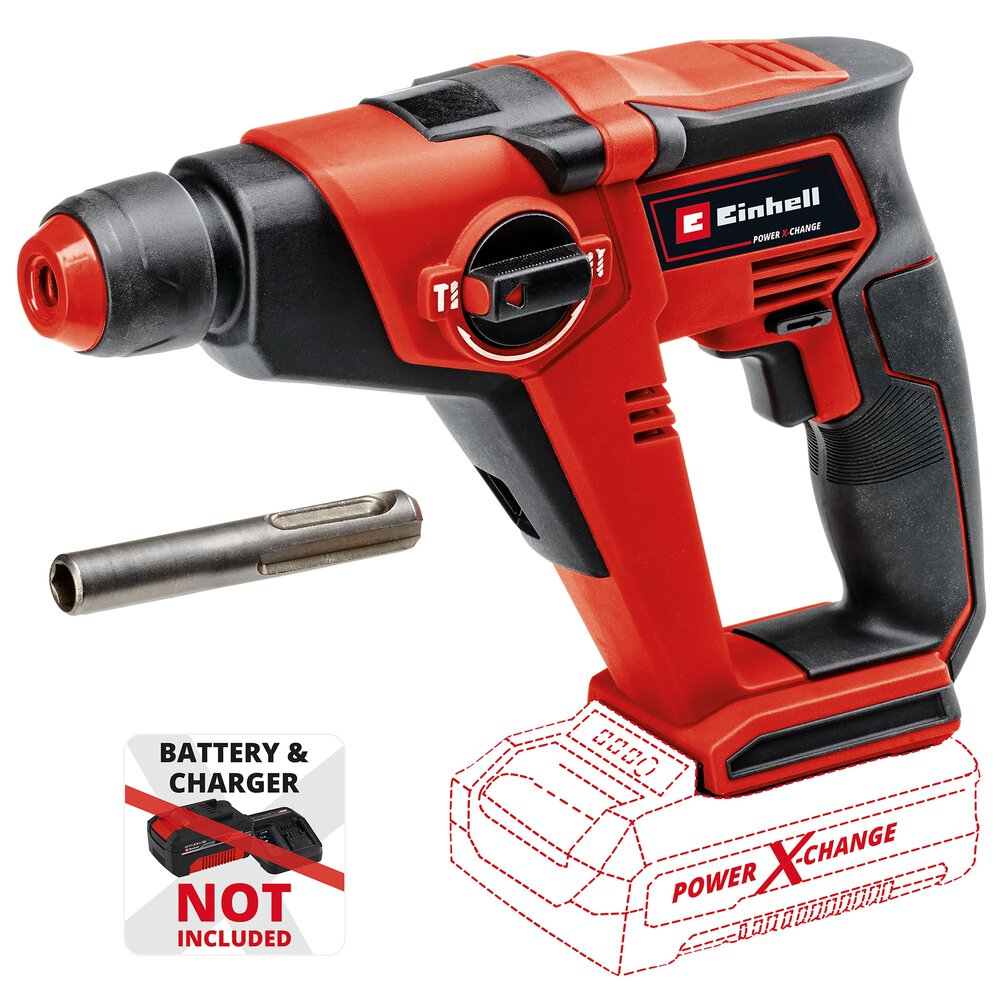 EINHELL Akku-Bohrhammer TE-HD 18/12 Li - Solo