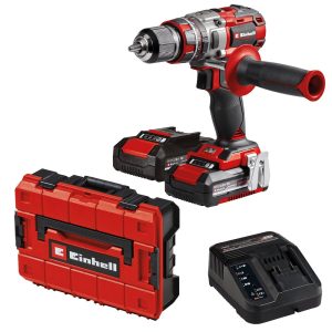 EINHELL PROFESSIONAL Akku-Schlagbohrschrauber Set TP-CD 18/80 Li-i BL (2×2,0Ah)