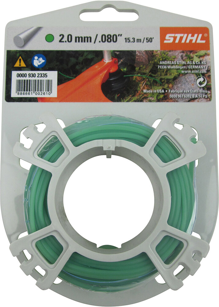 STIHL Faden 15 m 2 mm Ø