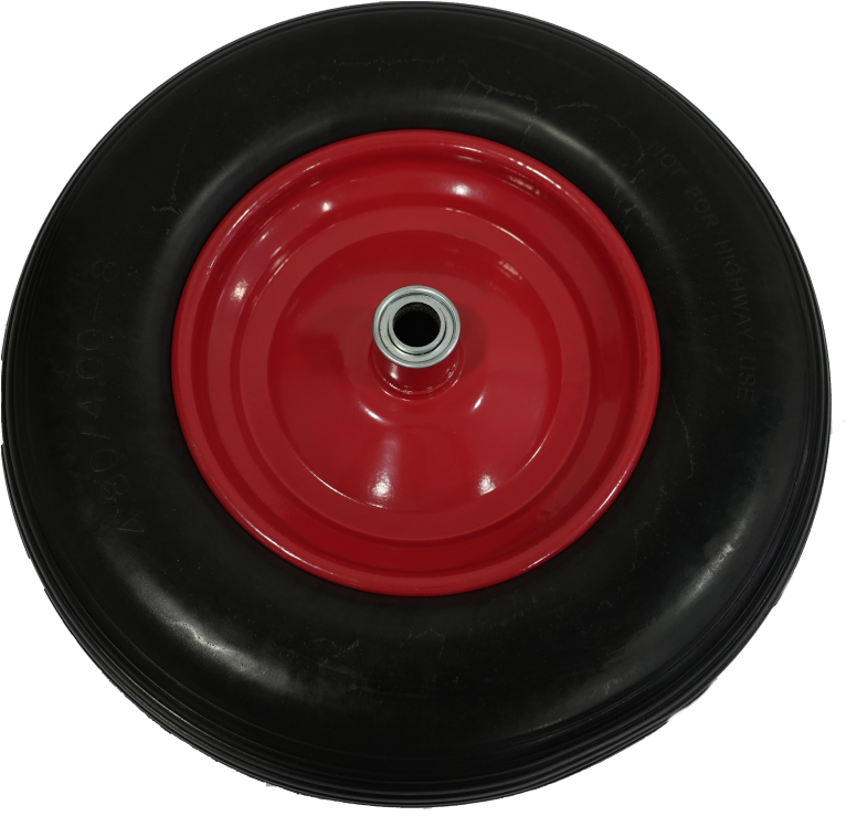 CPC PU-Schiebetruhen-Rad 390 x 140 mm Metallfelge
