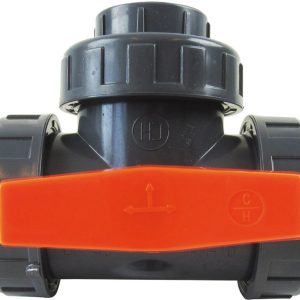 PVC-3-Wege-Kugelhahn 50 mm Ø PVC-3-Wege-Kugelhahn 50 mm Ø