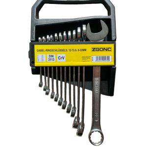 Zgonc Gabel-Ringschlüsselsatz 12-tlg. 6-22 mm
