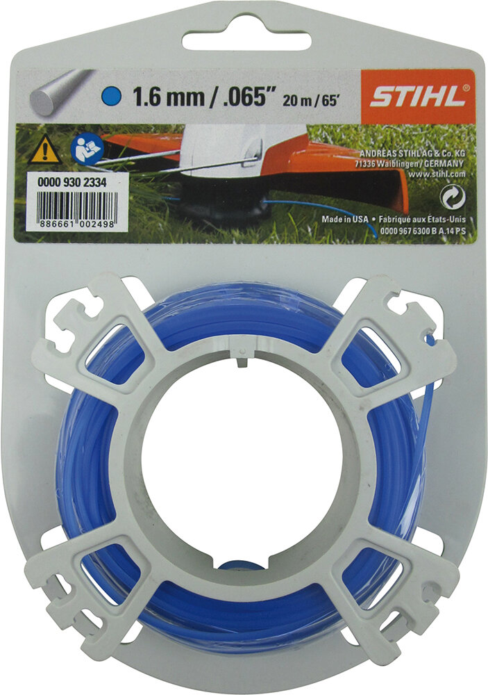 STIHL Faden 20 m 1,6 mm Ø