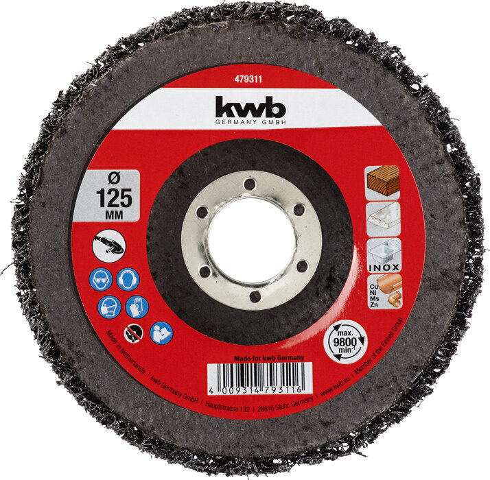 KWB Reinigungsscheiben, Ø 125 mm