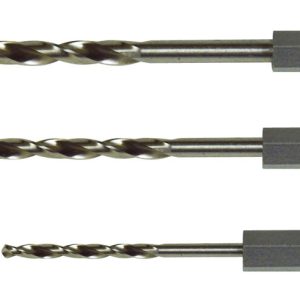 ALPEN HSS-Spiralbohrer-Satz 3-tlg. mit Bit-Aufnahme ALPEN HSS-Spiralbohrer-Satz 3-tlg. mit Bit-Aufnahme