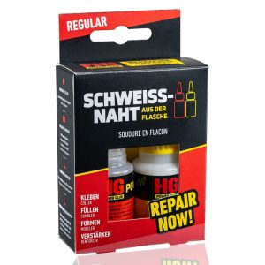 HG POWER GLUE Schweißnaht aus der Flasche 20 g + 40 g Granulat HG POWER GLUE Schweißnaht aus der Flasche 20 g + 40 g Granulat