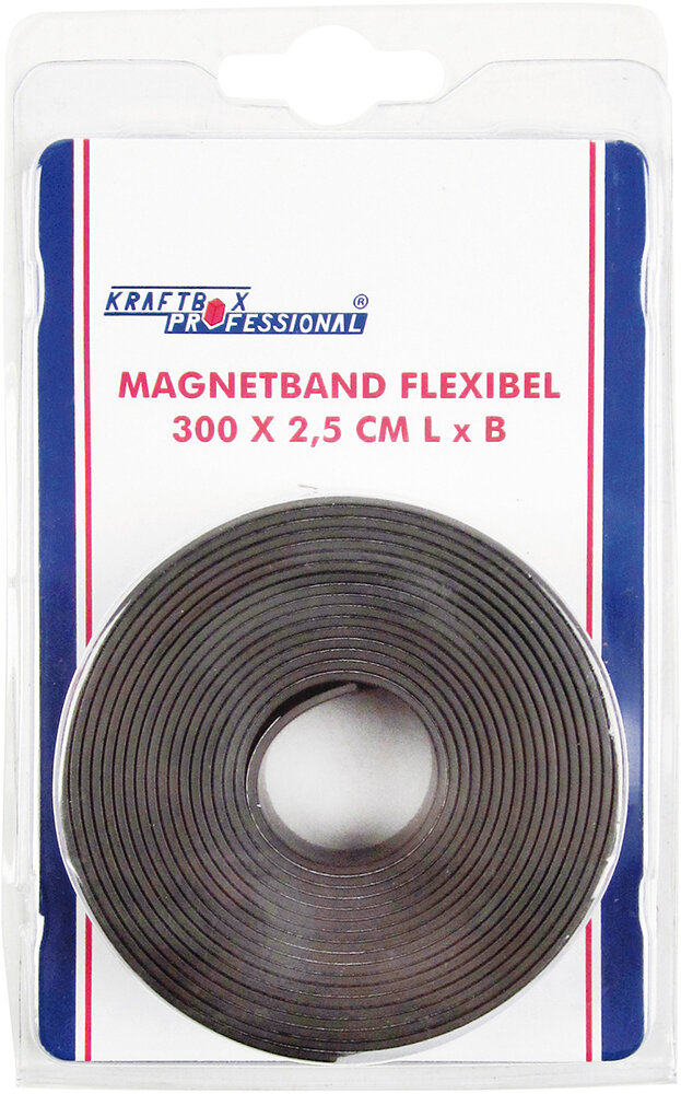 KRAFTBOX PROFESSIONAL Magnetband flexibel 300 x 2,5 cm