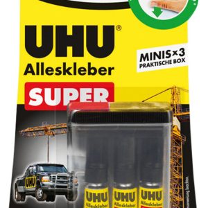 UHU UHU Alleskleber SUPER Minis 3 x 1 g UHU UHU Alleskleber SUPER Minis 3 x 1 g