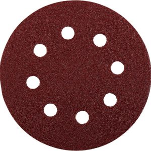 KWB 5 QUICK-STICK Schleifscheiben Ø 125 mm, gelocht, K 240, HOLZ & METALL, Edelkorund KWB 5 QUICK-STICK Schleifscheiben Ø 125 mm, gelocht, K 240, HOLZ & METALL, Edelkorund