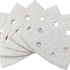 KWB 5 QUICK-STICK Schleifdreiecke 93 mm, K 40, HOLZ & LACK, Silberschliff KWB 5 QUICK-STICK Schleifdreiecke 93 mm, K 40, HOLZ & LACK, Silberschliff