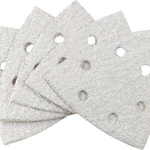 KWB 5 QUICK-STICK Schleifdreiecke 93 mm, K 60, HOLZ & LACK, Silberschliff KWB 5 QUICK-STICK Schleifdreiecke 93 mm, K 60, HOLZ & LACK, Silberschliff