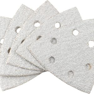 KWB 5 QUICK-STICK Schleifdreiecke 93 mm, K 80, HOLZ & LACK, Silberschliff KWB 5 QUICK-STICK Schleifdreiecke 93 mm, K 80, HOLZ & LACK, Silberschliff