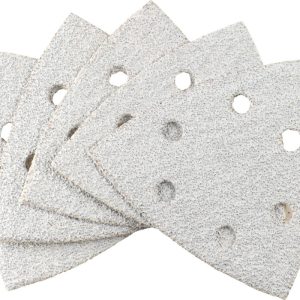 KWB 5 QUICK-STICK Schleifdreiecke 93 mm, K 120, HOLZ & LACK, Silberschliff KWB 5 QUICK-STICK Schleifdreiecke 93 mm, K 120, HOLZ & LACK, Silberschliff